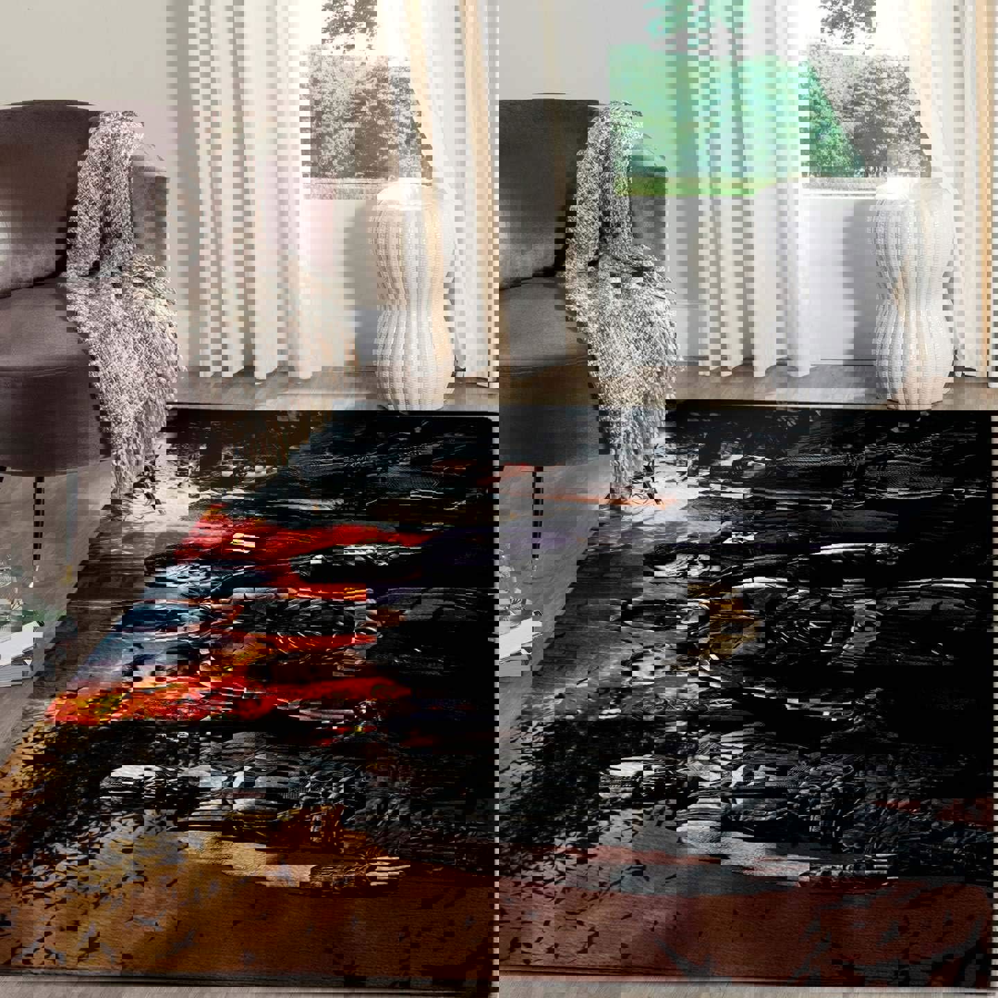 Rugs in living room and bedroom bat-man area rugs hero movies living room carpet christmas floor decor Rectangle Rug