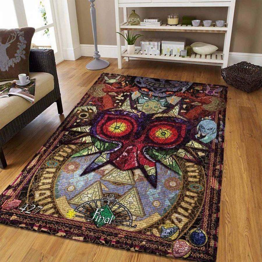Rugs in living room and bedroom the legend of zelda area rug living room rug home decor nintendo video game gfd z30103 Rectangle Rug