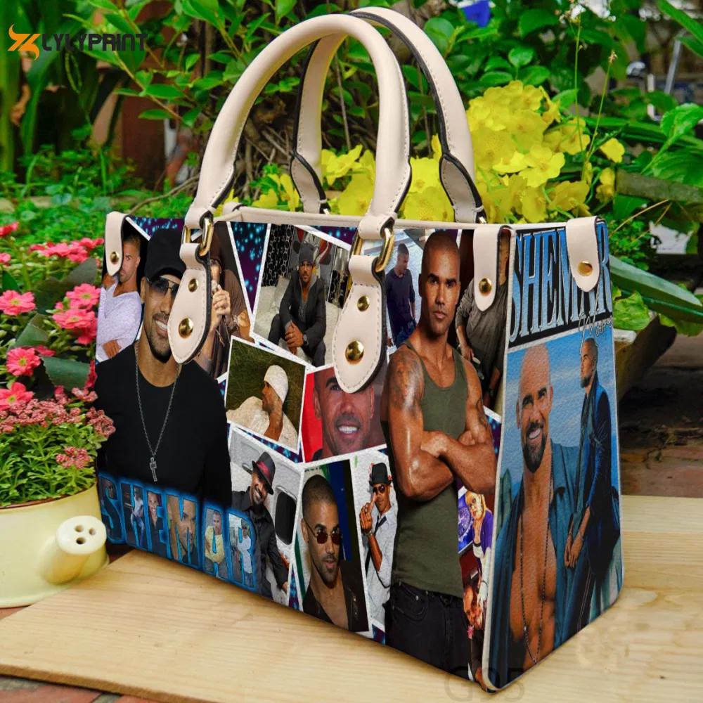Shemar moore leather bag for women gift 780 Women Leather Hand Bag