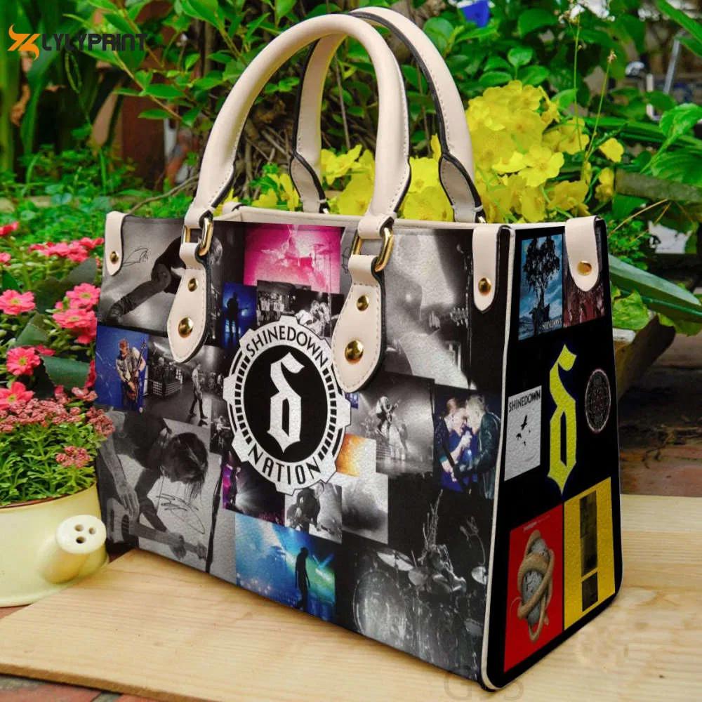 Shinedown leather handbag for women gift 4283 Women Leather Hand Bag