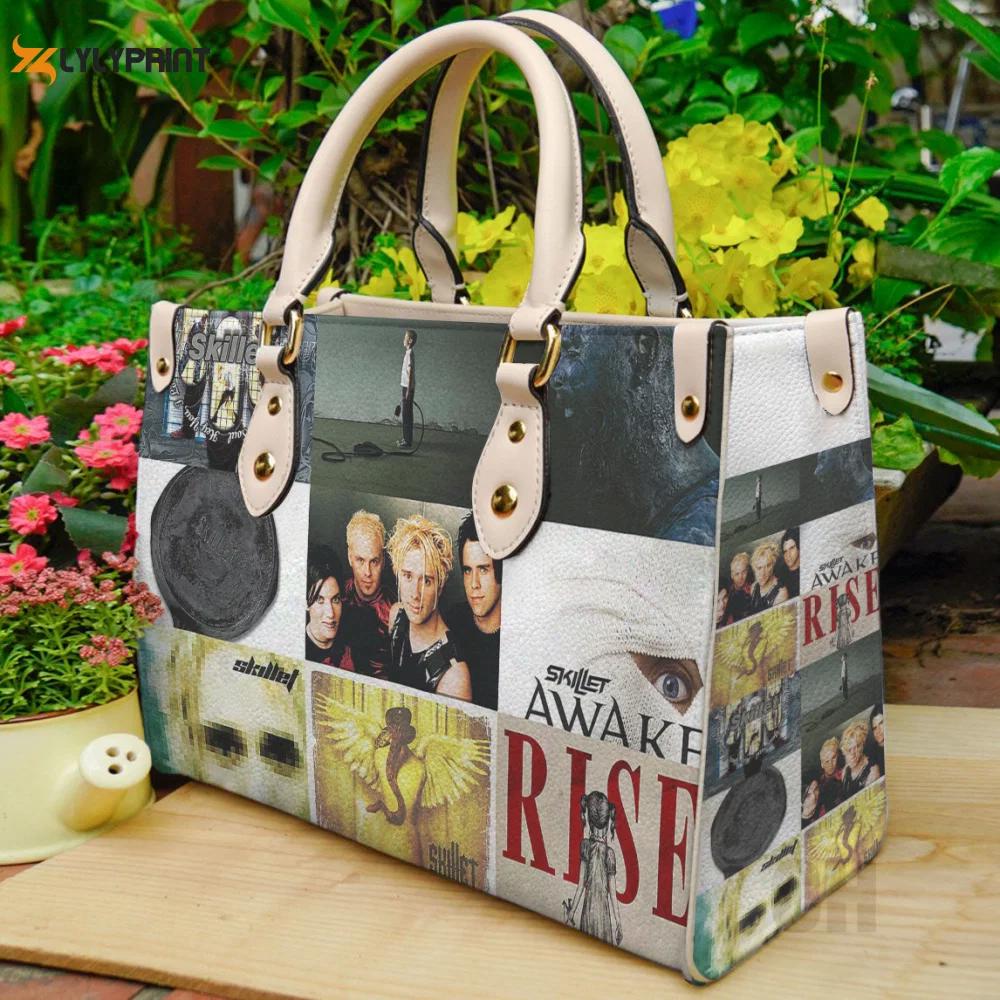Skillet leather bag for women gift 1464 Women Leather Hand Bag