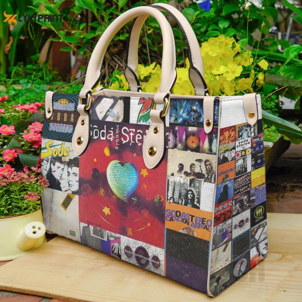 Soda stereo leather bag for women gift 1520 Women Leather Hand Bag