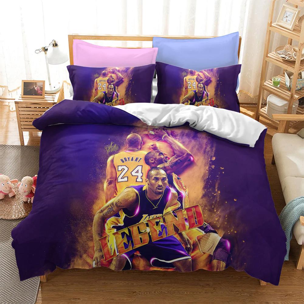 Sport gift idea kobe bryant black mamba full    Bedding Sets duvet covers blankets bed linen bedspread home decor bedclothes sheets bedroom idea
