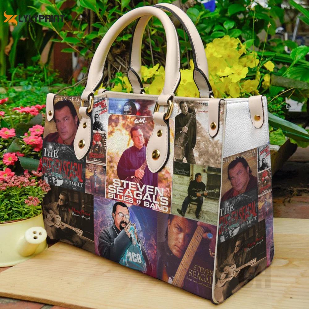 Steven seagal  leather bag for women gift 1836 Women Leather Hand Bag