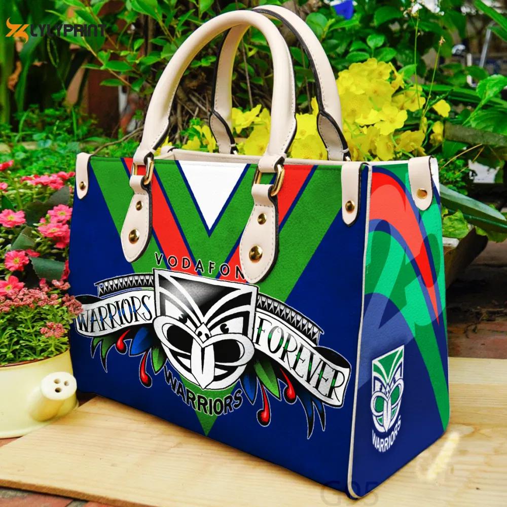 Stylish new zealand warriors leather hand bag gift for women’s day: perfect women s day gift – g95 88 Women Leather Hand Bag