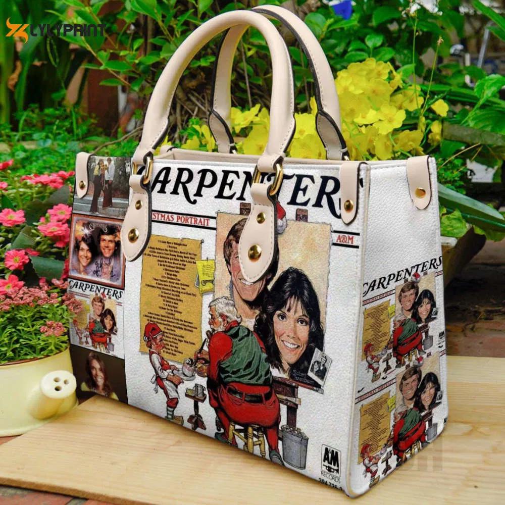 The carpenters 2 leather  handbag gift for  women 3090 Women Leather Hand Bag