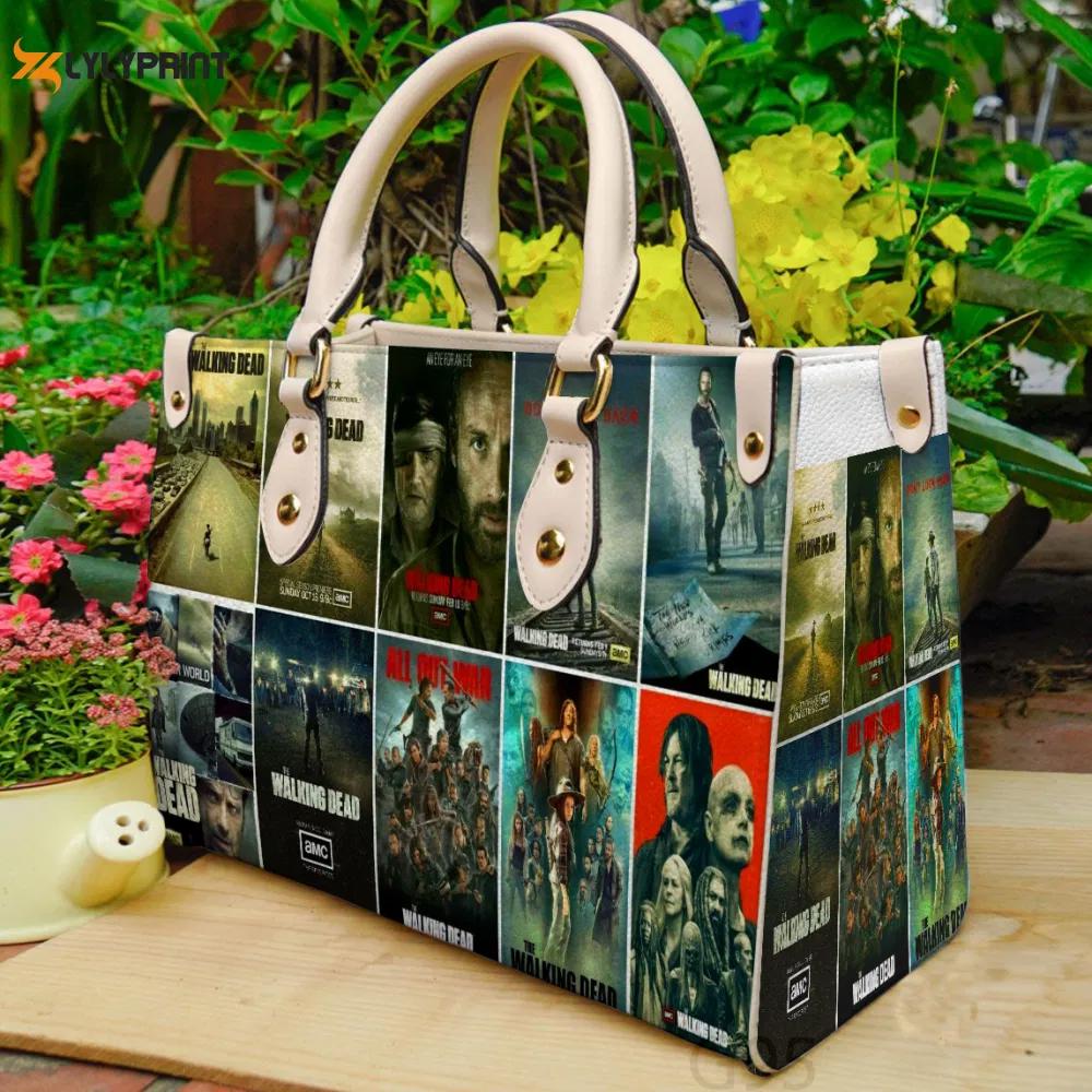 The walking dead 1 leather bag for women gift 4016 Women Leather Hand Bag