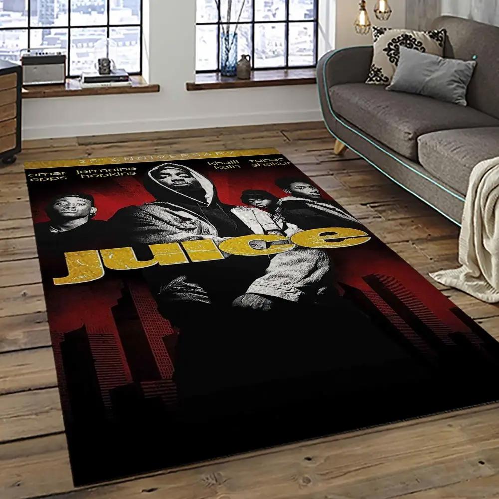 Tupac shakur rapper hiphop music rap carpet area rug home decor gift for fans gift for friends ts5 Rectangle Rug