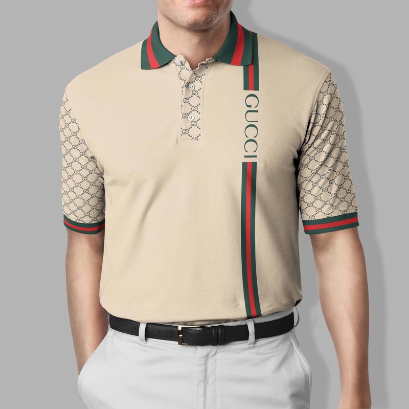 Upgrade your style with gucci premium polo shirt trending outfit 2023 121 Polo Shirt