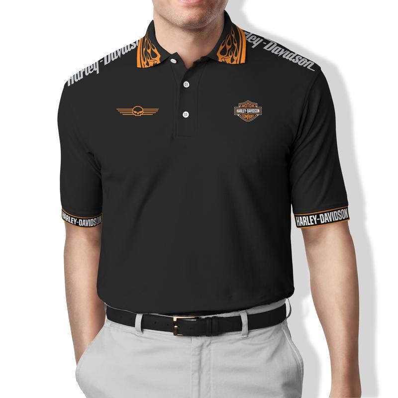 Upgrade your style with harley davidson premium polo shirt trending outfit 2023 68 Polo Shirt