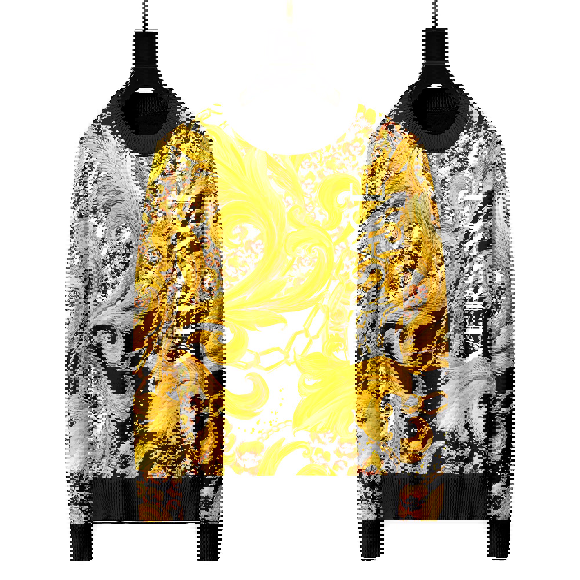 Versace luxury ugly sweater for winter hot 2024  style 505 Christmas Ugly Sweater