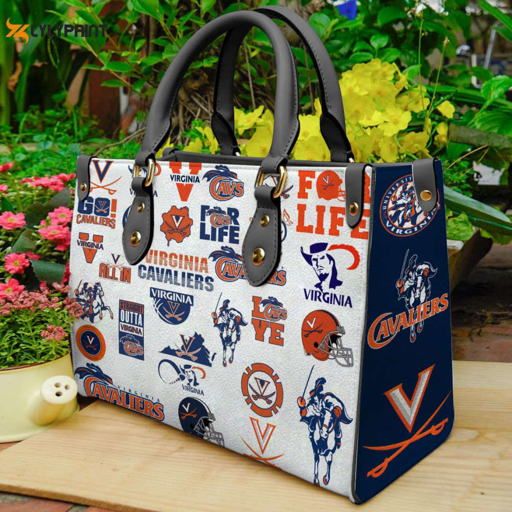 Virginia cavalier leather handbag 3 3343 Women Leather Hand Bag