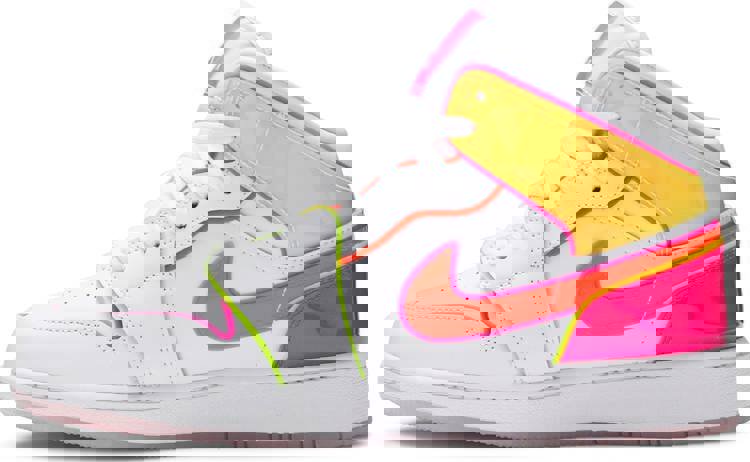 Wmns air jordan 1 mid se edge glow cv4611-100