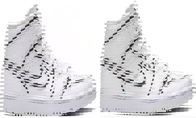 Wmns air jordan 1 mid se iridescent trim ck6587-100