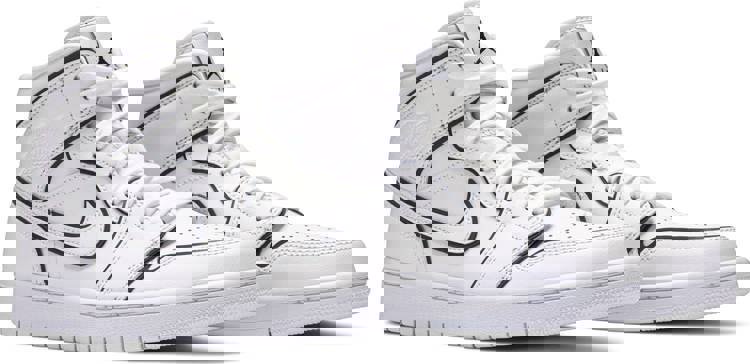 Wmns air jordan 1 mid se iridescent trim ck6587-100