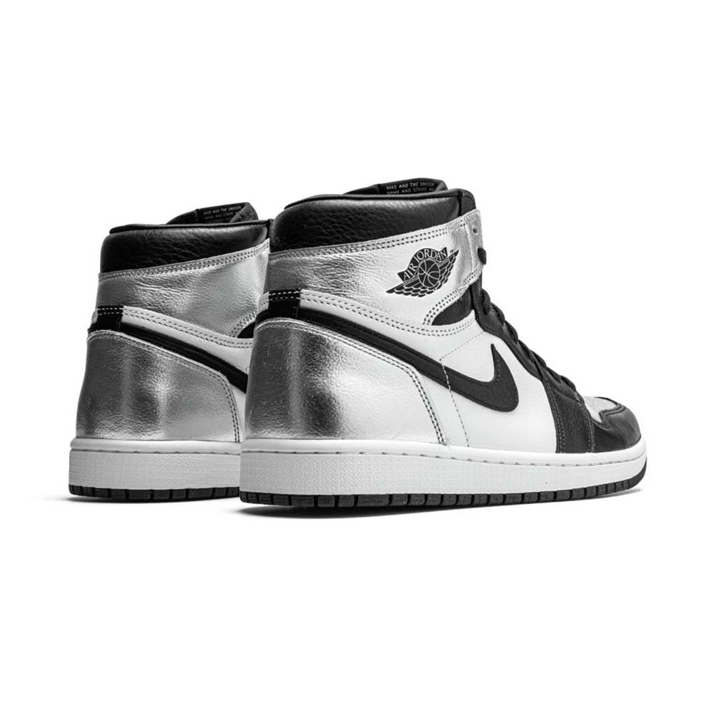 Wmns air jordan 1 retro high og silver toe