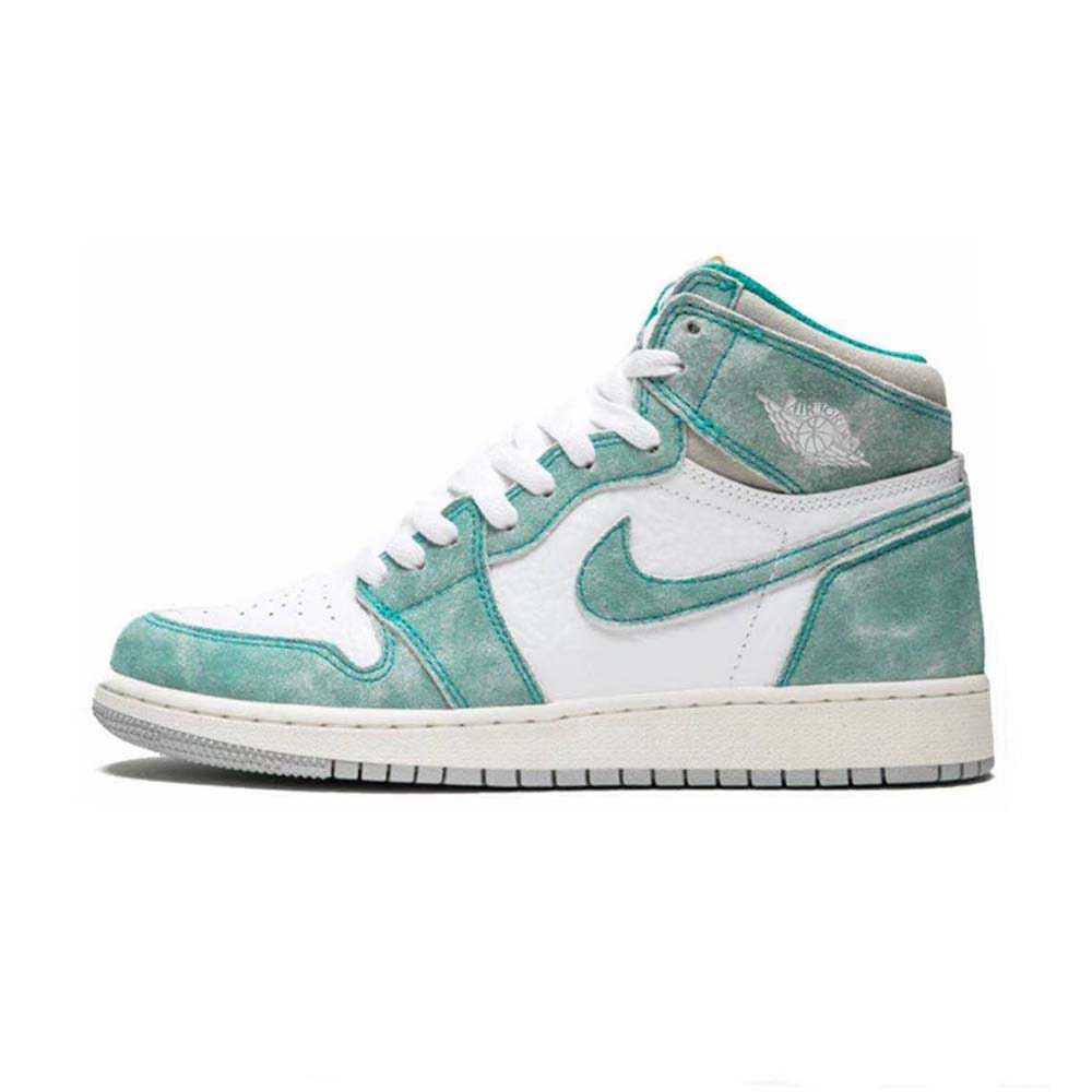 Youth air jordan 1 retro high og gs turbo green