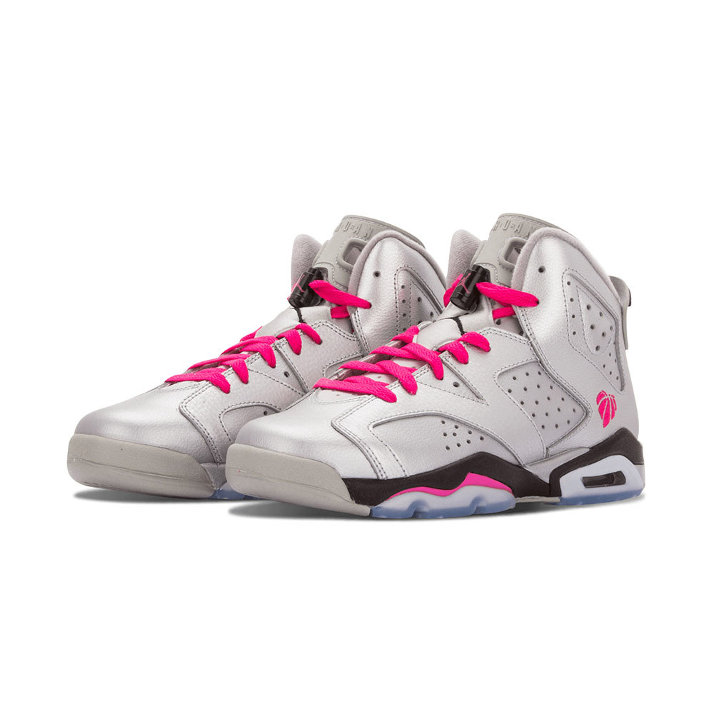 Youth air jordan 6 retro gg valentines day