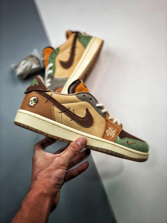 Zion williamson x air jordan 1 low og  voodoo dz7292-200