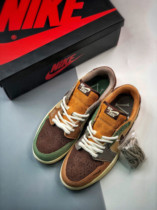 Zion williamson x air jordan 1 low og  voodoo dz7292-200