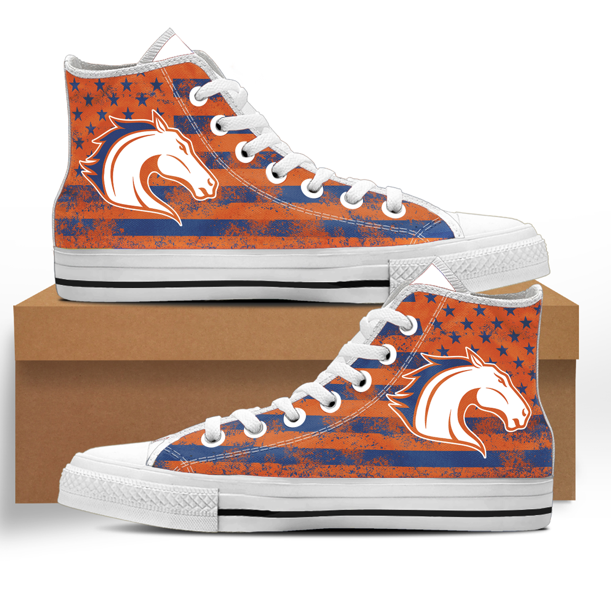 High Top Canvas Shoes - A Timeless Choice, Complete Your Collection!