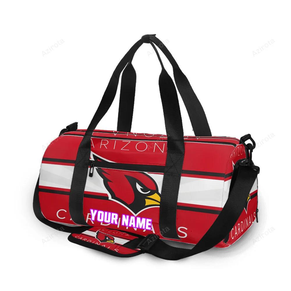 Arizona cardinals logo v10 personalized name travel bag gym bag 1968 Travel Bag