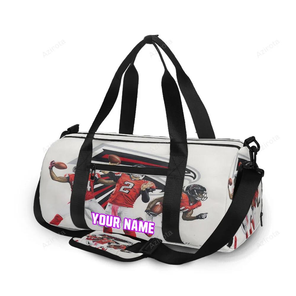 Atlanta falcons team5 personalized name travel bag gym bag 1506 Travel Bag