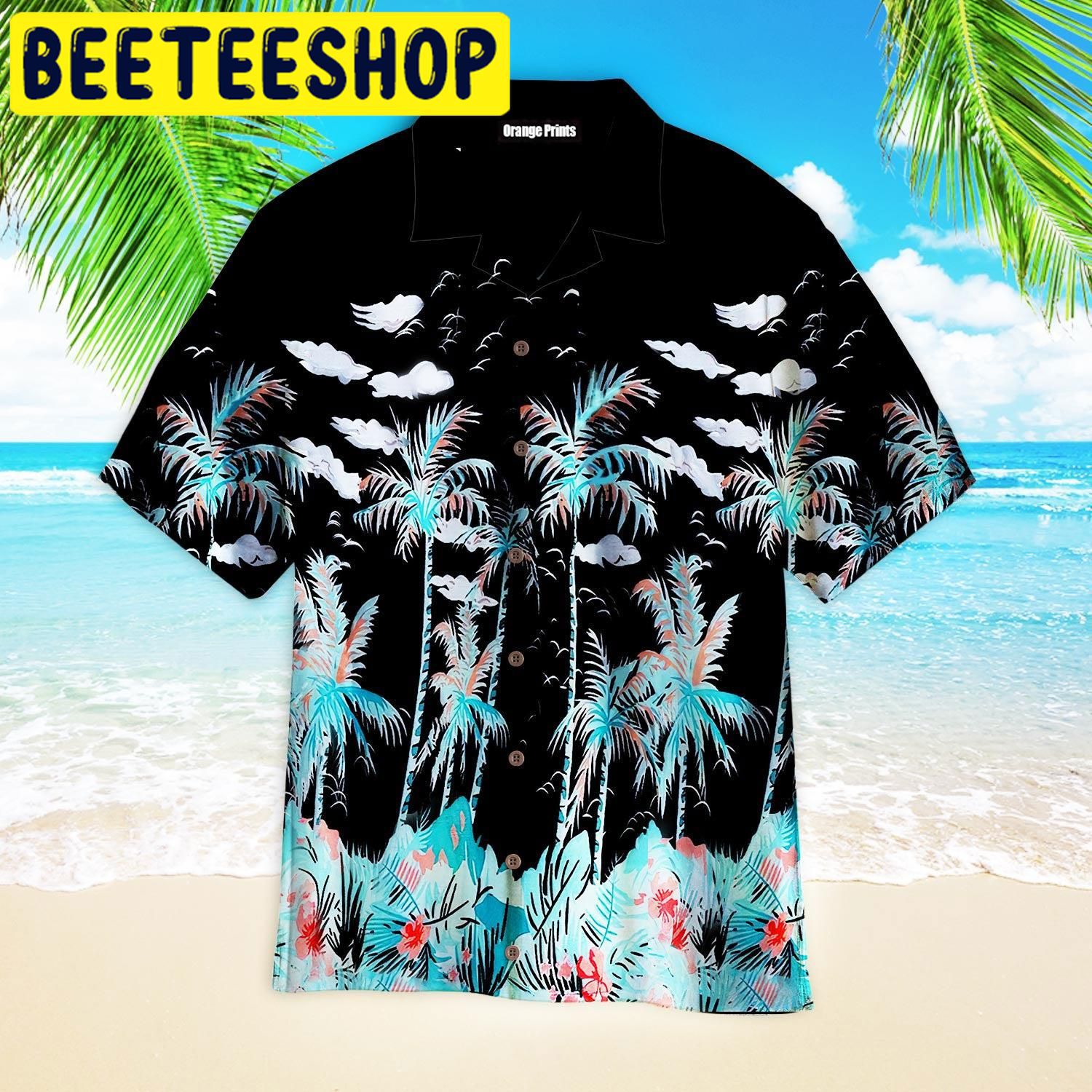 Awesome tropical beach hawaiian shirt Hawaii Shirt Shorts & Flip Flops