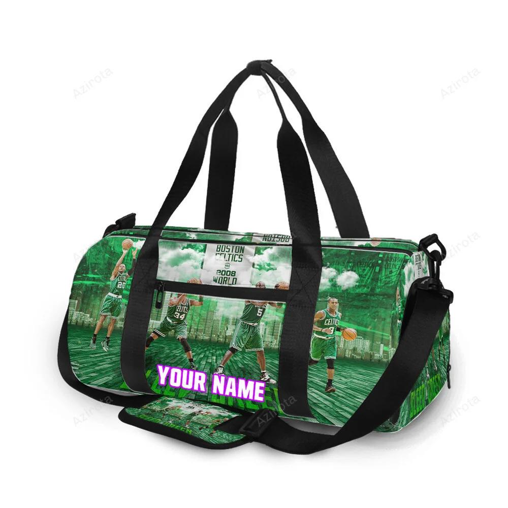 Boston celtics players bleep green personalized name travel bag gym bag 1663 Travel Bag