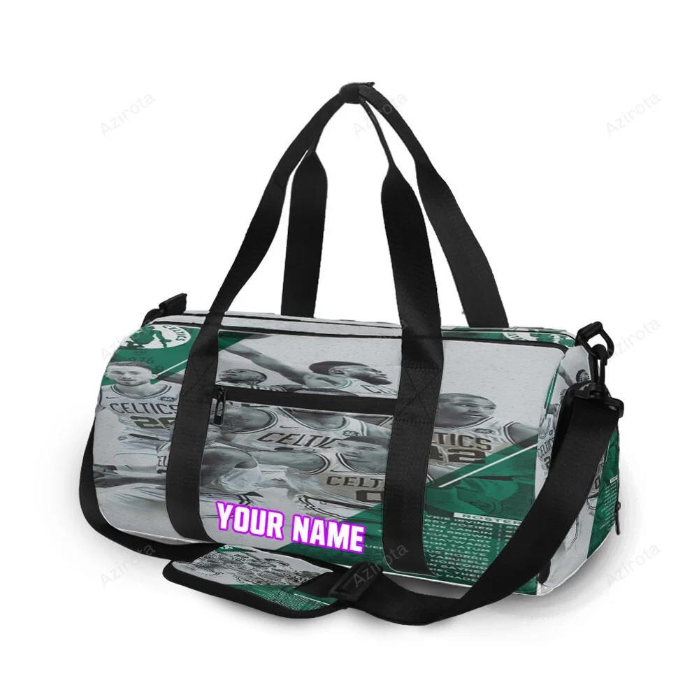 Boston celtics players2 personalized name travel bag gym bag 864 Travel Bag