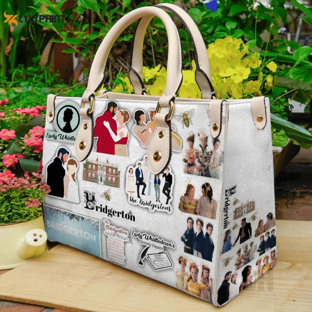 Bridgerton leather hand bag gift for women’s day gift for women s day – elegant & stylish choice! 3166 Women Leather Hand Bag
