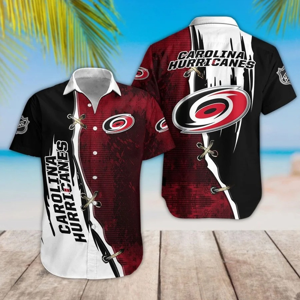 Carolina hurricanes nhl hawaiian shirt Hawaii Shirt Shorts & Flip Flops