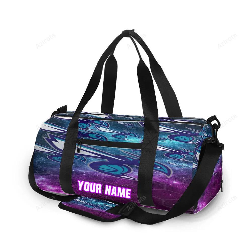 Charlotte hornets hive galaxy personalized name travel bag gym bag 1812 Travel Bag