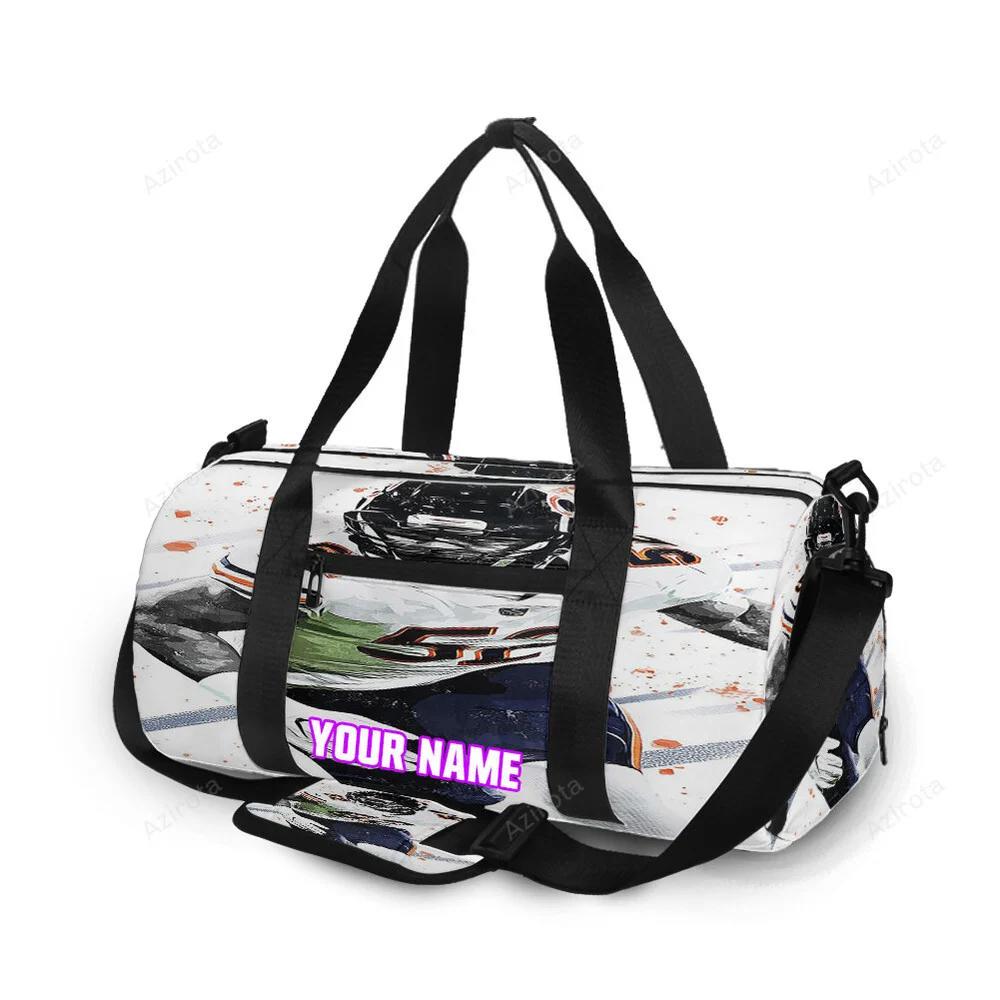 Chicago bears khalil mack8 personalized name travel bag gym bag 1048 Travel Bag