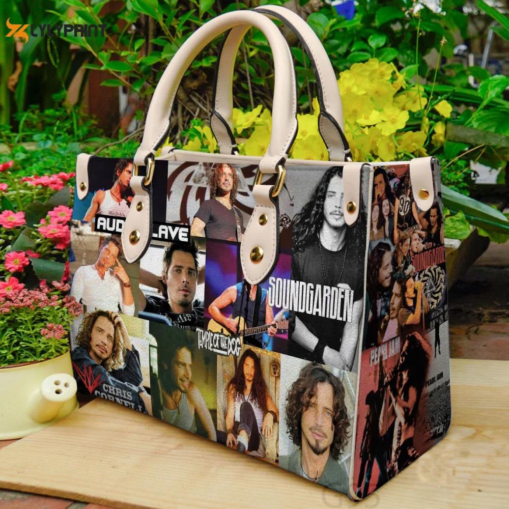 Chris cornell leather bag for women gift 1977 Women Leather Hand Bag