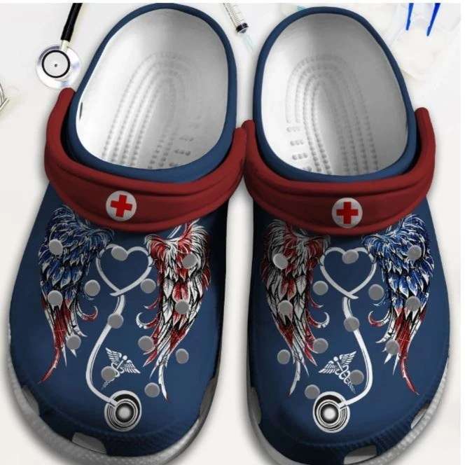 Crocs outfit - angle nurse usa gifts 4th of july crocs crocband clogs - 25 Crocs Outfit