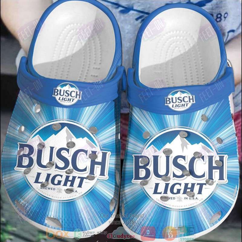 Crocs outfit - busch light beer blue crocs crocband clogs shoes - 333 Crocs Outfit