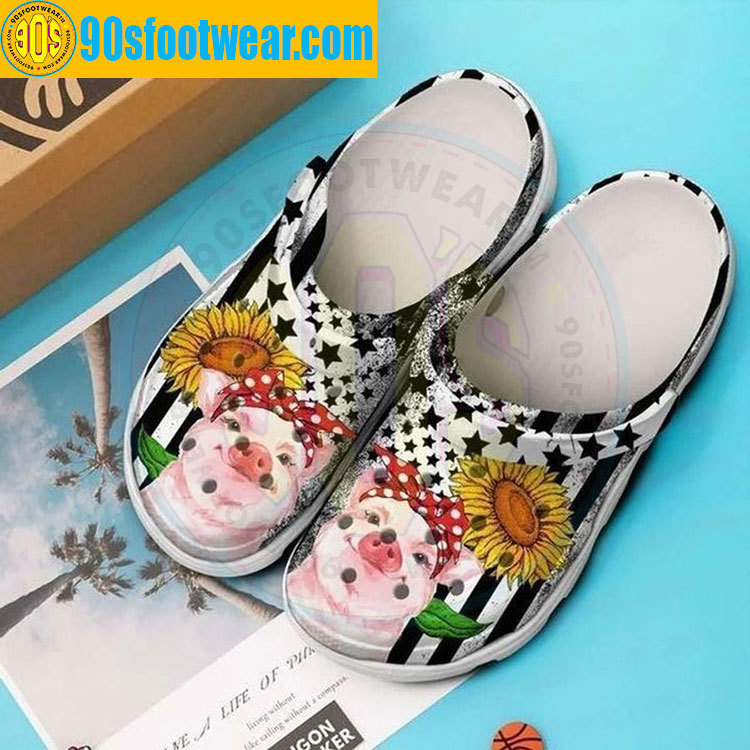 Crocs outfit - crocs with sunflowers pig sunflower custom classic clog - 441 Crocs Outfit