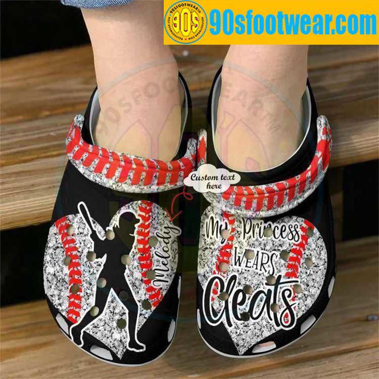 Crocs outfit - custom softball crocs – princess personalized softball classic clog - 488 Crocs Outfit