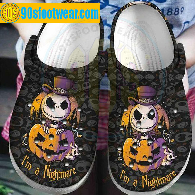 Crocs outfit - halloween crocs i’m a nightmare jack skellington classic clogs - 847 Crocs Outfit