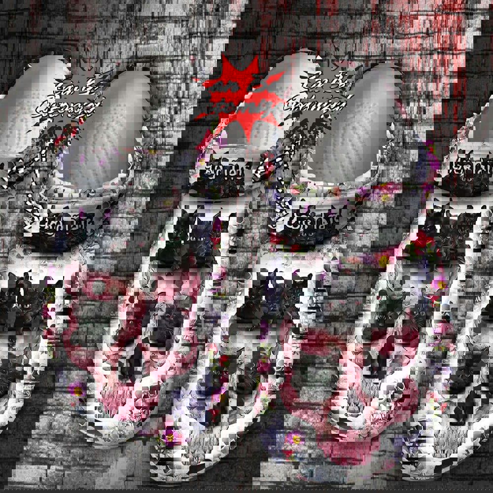 Crocs outfit - halloween crocs personalized black cat pink skull clogs crocband shoes - 869 Crocs Outfit