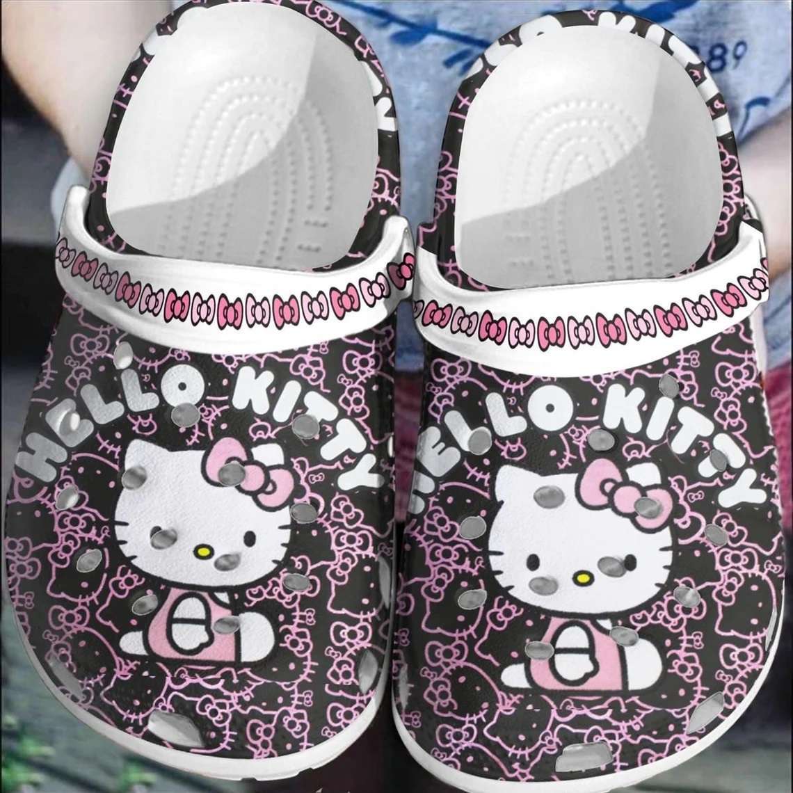 Crocs outfit - hello kitty pattern crocs clogs crocband shoes - 1220 Crocs Outfit