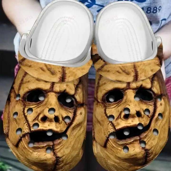 Crocs outfit - leatherface the texas chainsaw massacre mask crocs crocband clogs shoes - 1350 Crocs Outfit