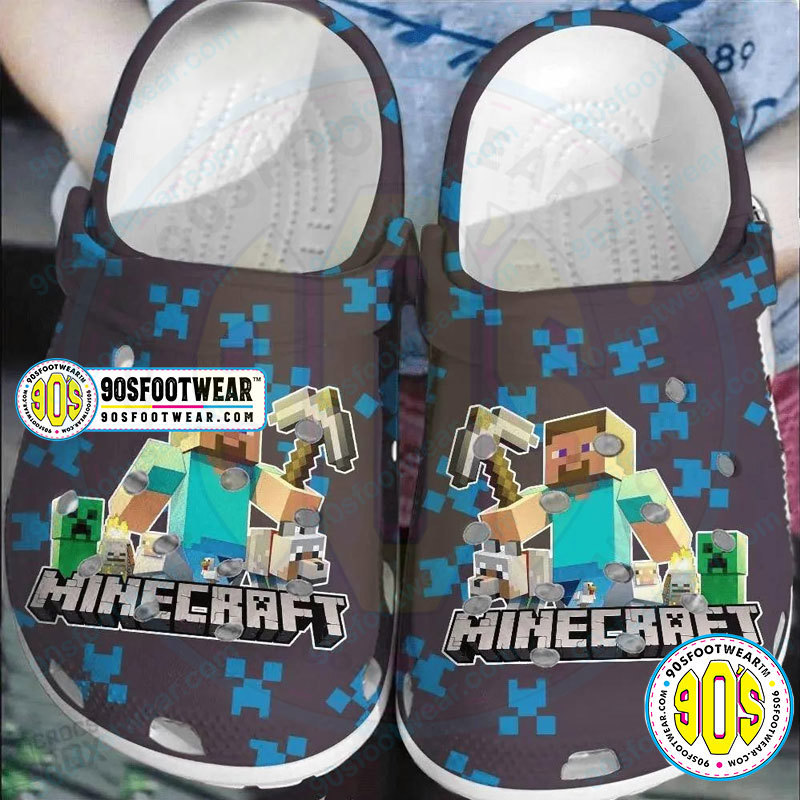 Crocs outfit - minecraft creeper crocs minecraft building blocks clog shoes - 1465 Crocs Outfit