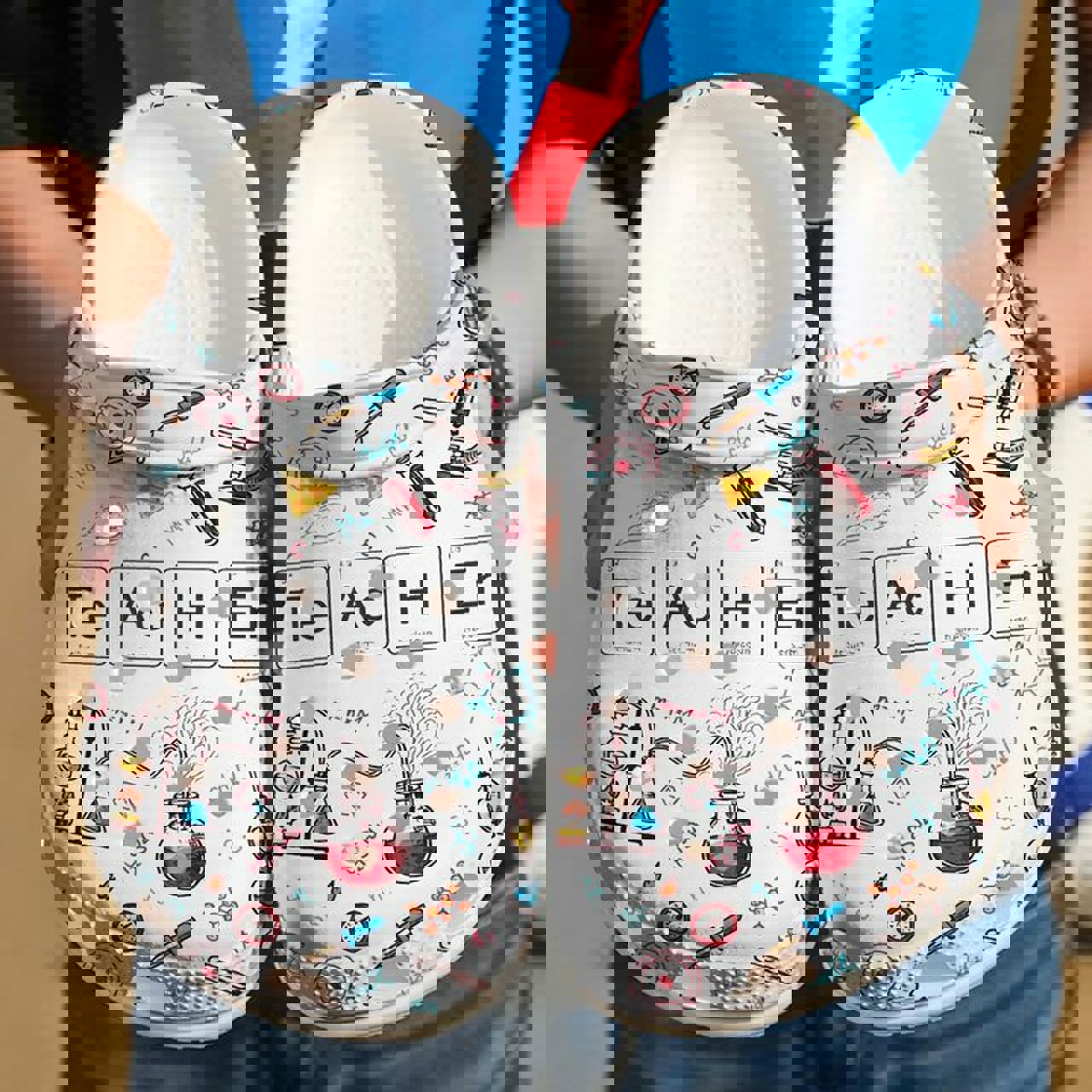 Crocs outfit - periodic table chemistry teacher crocs crocband clog shoes for men women - 1609 Crocs Outfit