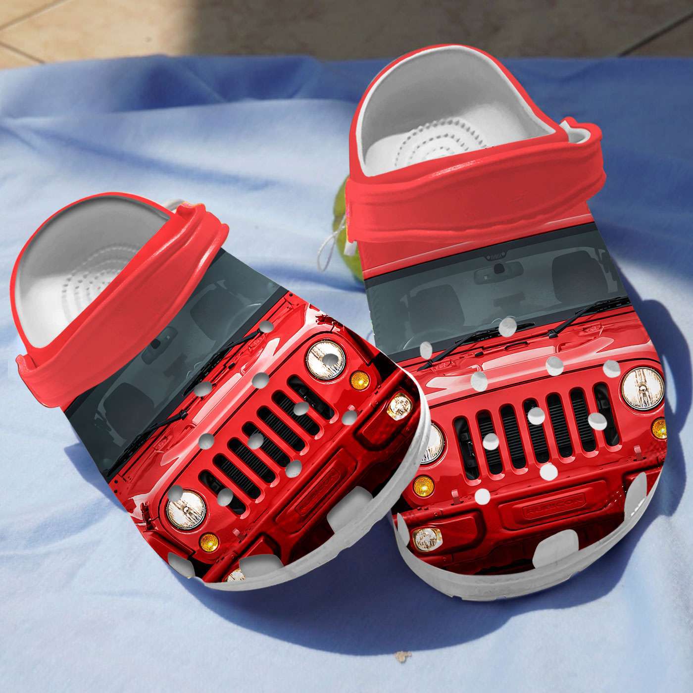 Crocs outfit - red jeep car crocs crocband clog shoes for jeep lover - 1972 Crocs Outfit