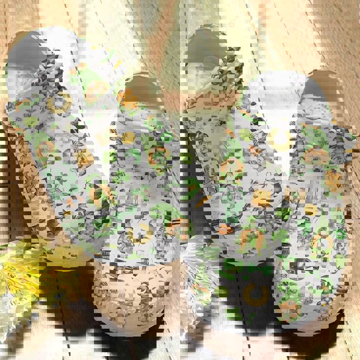 Crocs outfit - st patrick’s day irish luck gnome pattern crocband crocs shoes - 2073 Crocs Outfit