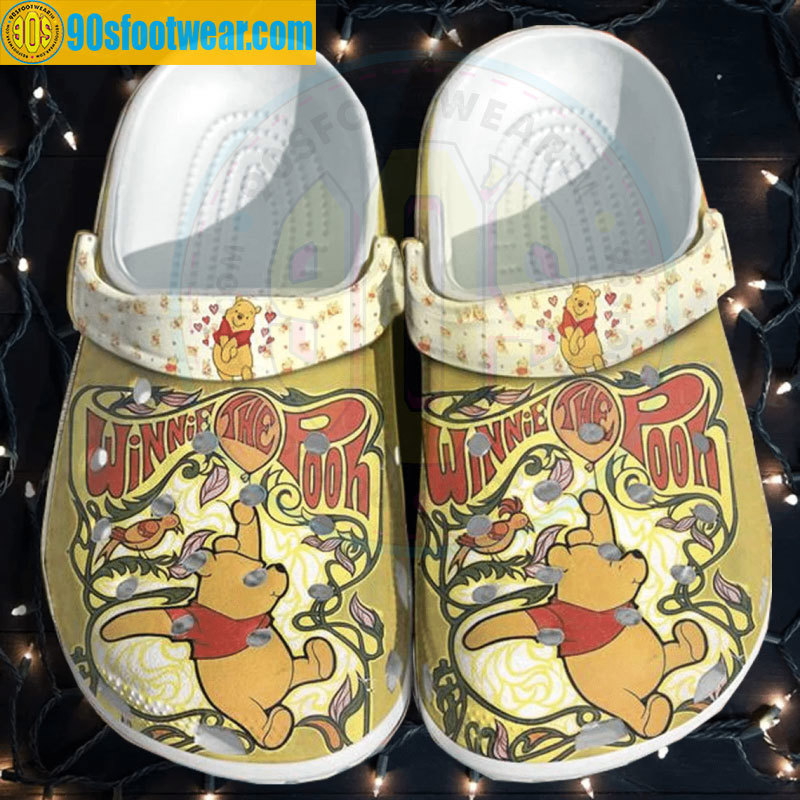 Crocs outfit - winnie the pooh crocs retro art disney classic clog shoes - 2281 Crocs Outfit