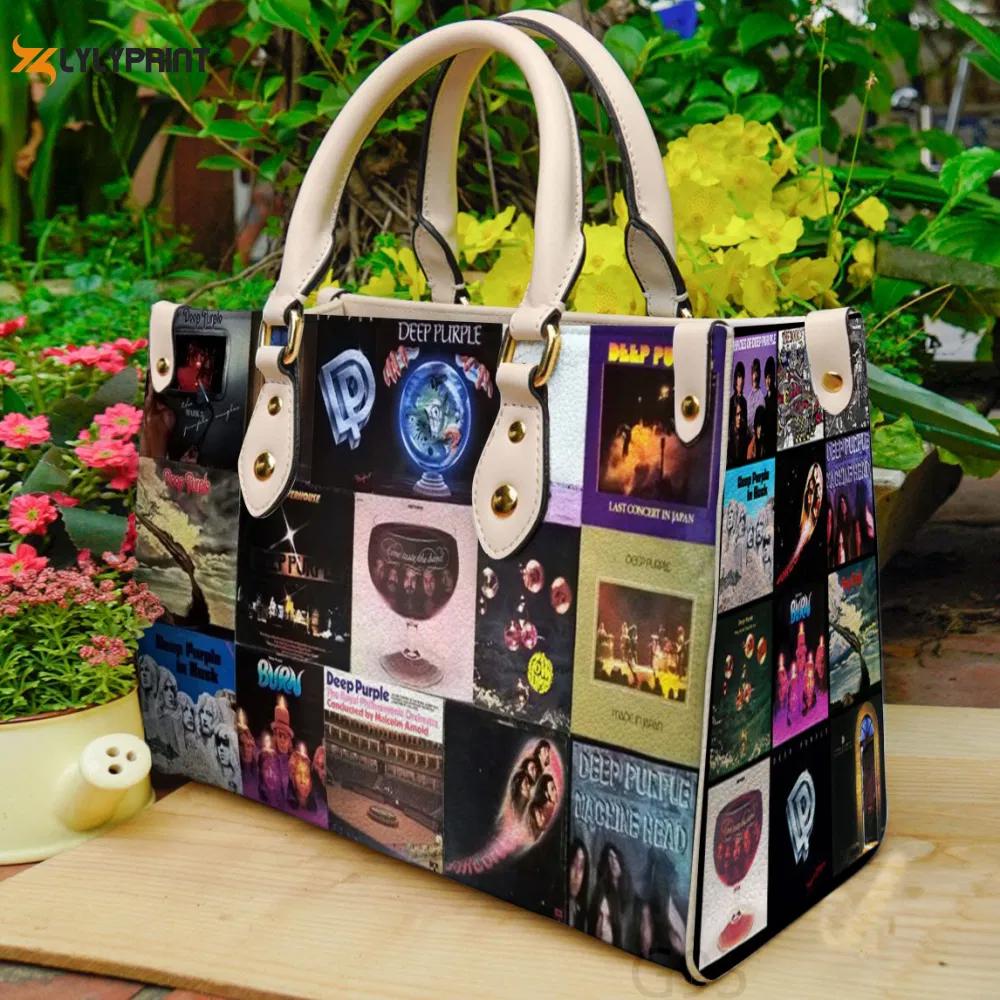 Deep purplefor women giftand leather bag for women gift 2025 Women Leather Hand Bag