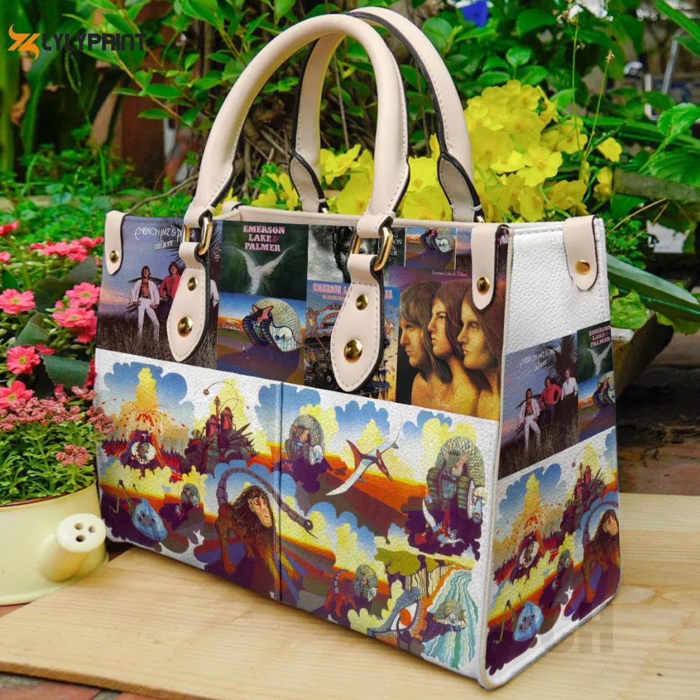 Emerson, lake & palmer leather bag for women gift 1756 Women Leather Hand Bag